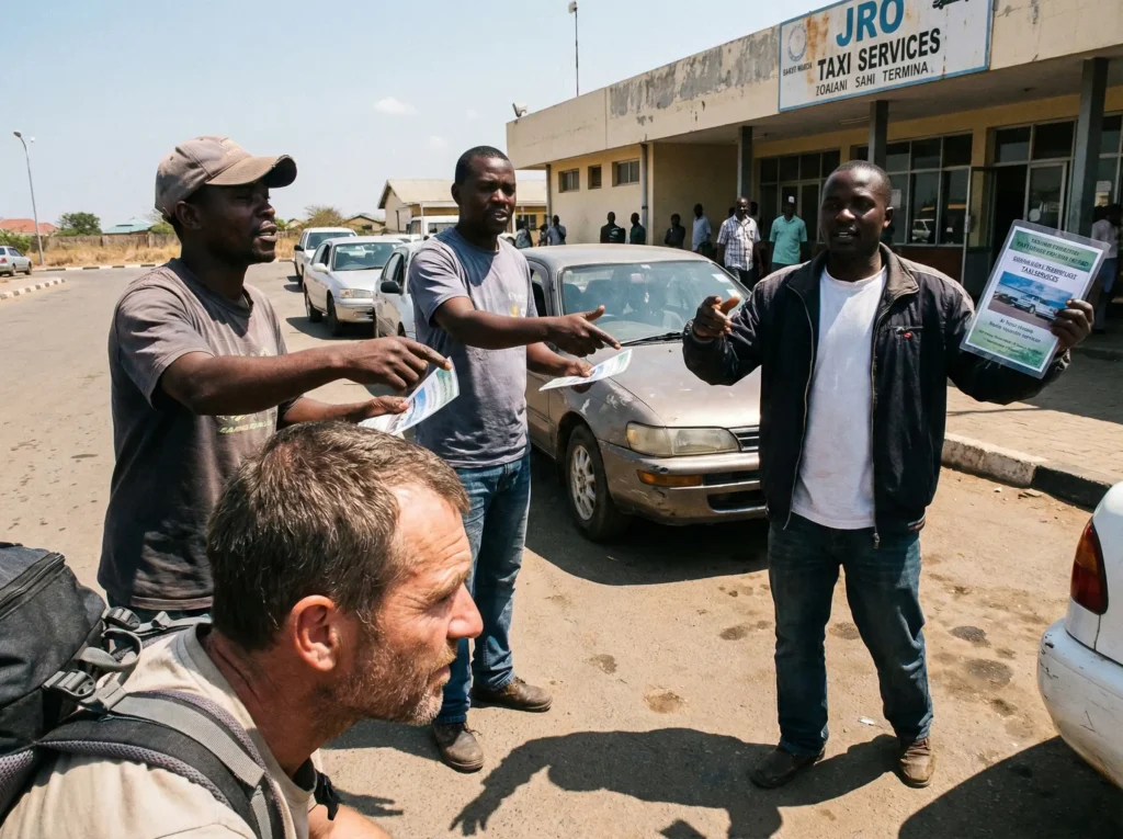 Finding a safe taxi from Kilimanjaro International Airport (JRO)